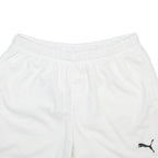 PUMA Mens White Casual Gym Shorts XL W34 Lightweight Polyester