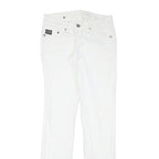 G-STAR Womens White Slim Skinny Denim Jeans Cotton Blend W29 L33 Clean Style