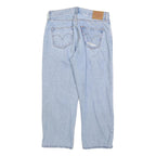 LEVI'S 501 BIG E Womens Jeans Blue Regular Straight Denim Light W34 L27