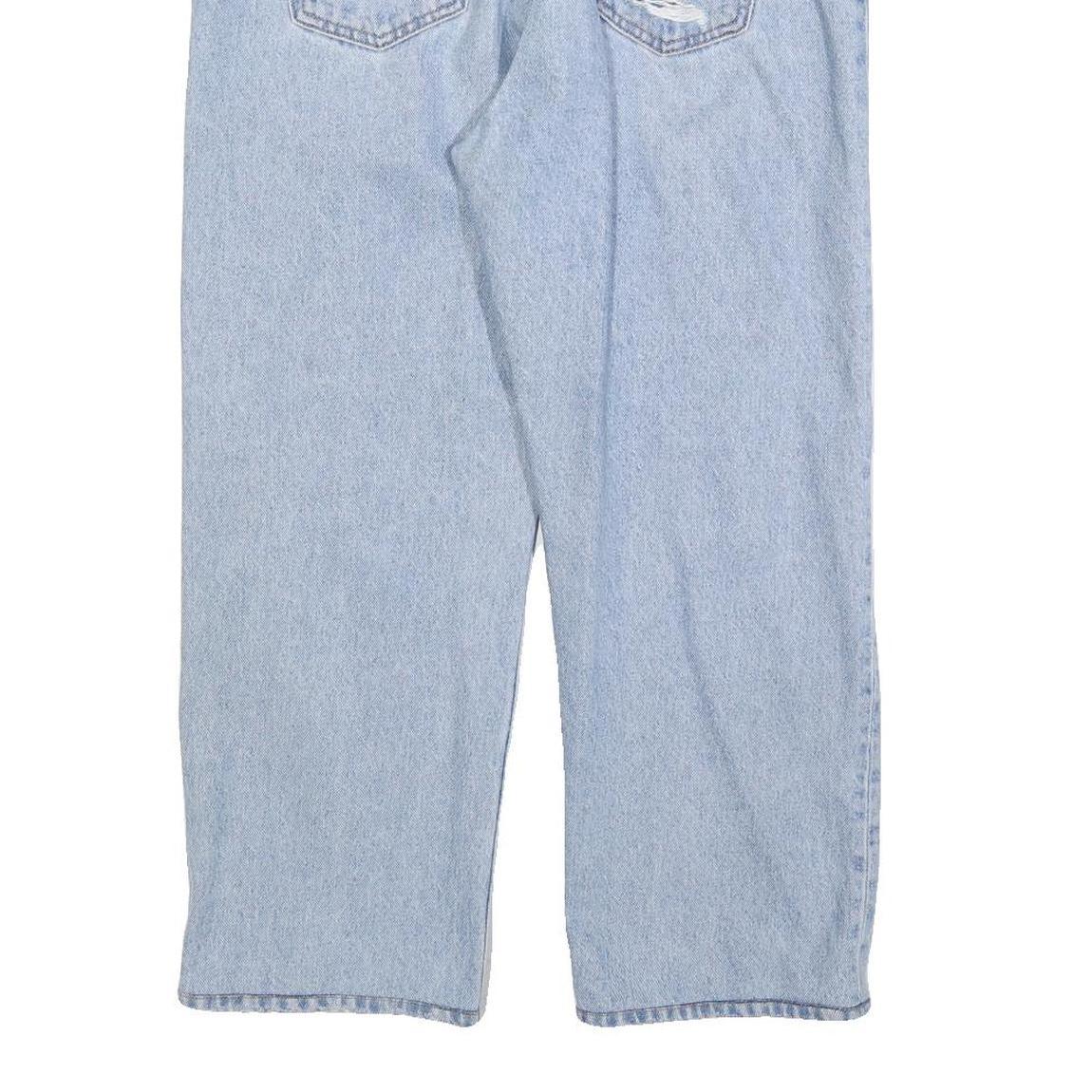 LEVI'S 501 BIG E Womens Jeans Blue Regular Straight Denim Light W34 L27