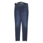 LEVI'S 711 Womens Jeans Blue Slim Skinny Denim Medium W29 L32 Stretch Zip