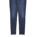 LEVI'S 711 Womens Jeans Blue Slim Skinny Denim Medium W29 L32 Stretch Zip