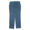 LACOSTE Womens Jeans Blue Regular Straight 90s W32 L34