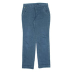 LACOSTE Womens Jeans Blue Regular Straight 90s W32 L34