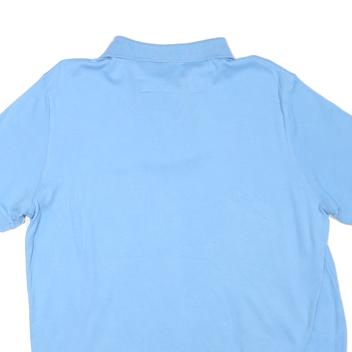 CHAPS Womens Blue Short Sleeve Plain Polo Shirt XL Classic Cotton Blend