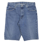 WRANGLER Mens Denim Blue Casual Shorts M W34 Cotton Blend Comfortable Stylish