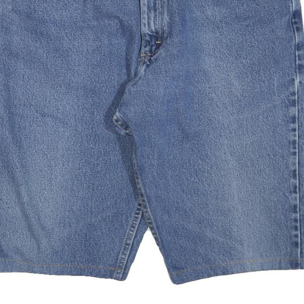 WRANGLER Mens Denim Blue Casual Shorts M W34 Cotton Blend Comfortable Stylish