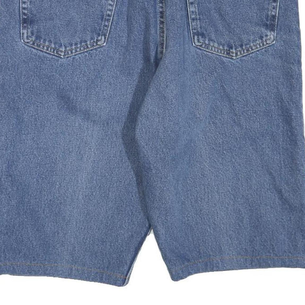 WRANGLER Mens Denim Blue Casual Shorts M W34 Cotton Blend Comfortable Stylish