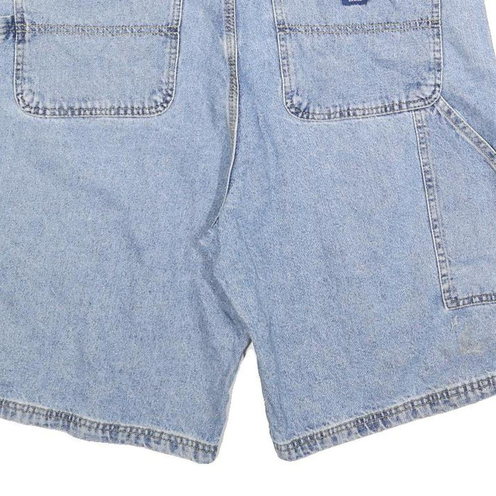 KK BRAND Mens Denim Light Blue Casual Shorts XL W38 Cotton Blend Regular Fit