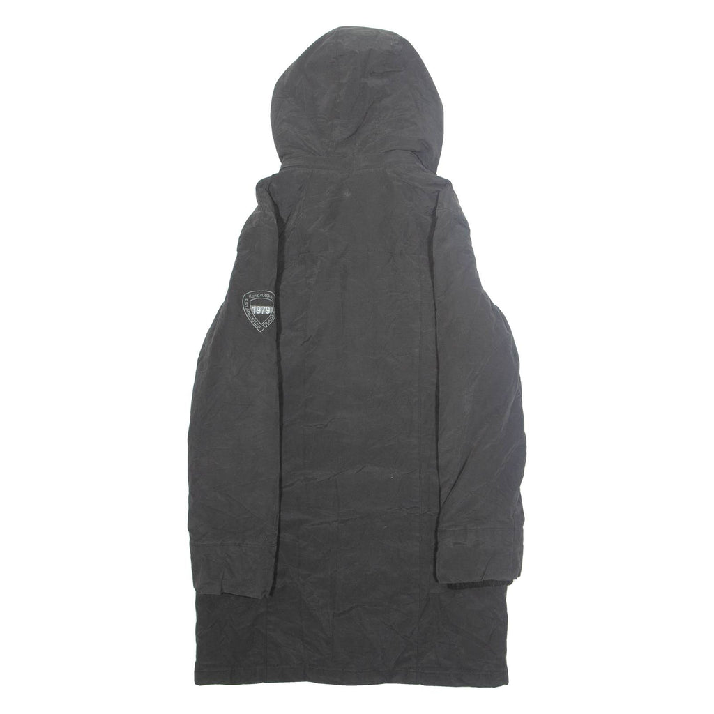 KANGAROOS Womens Jacket Black Hooded M