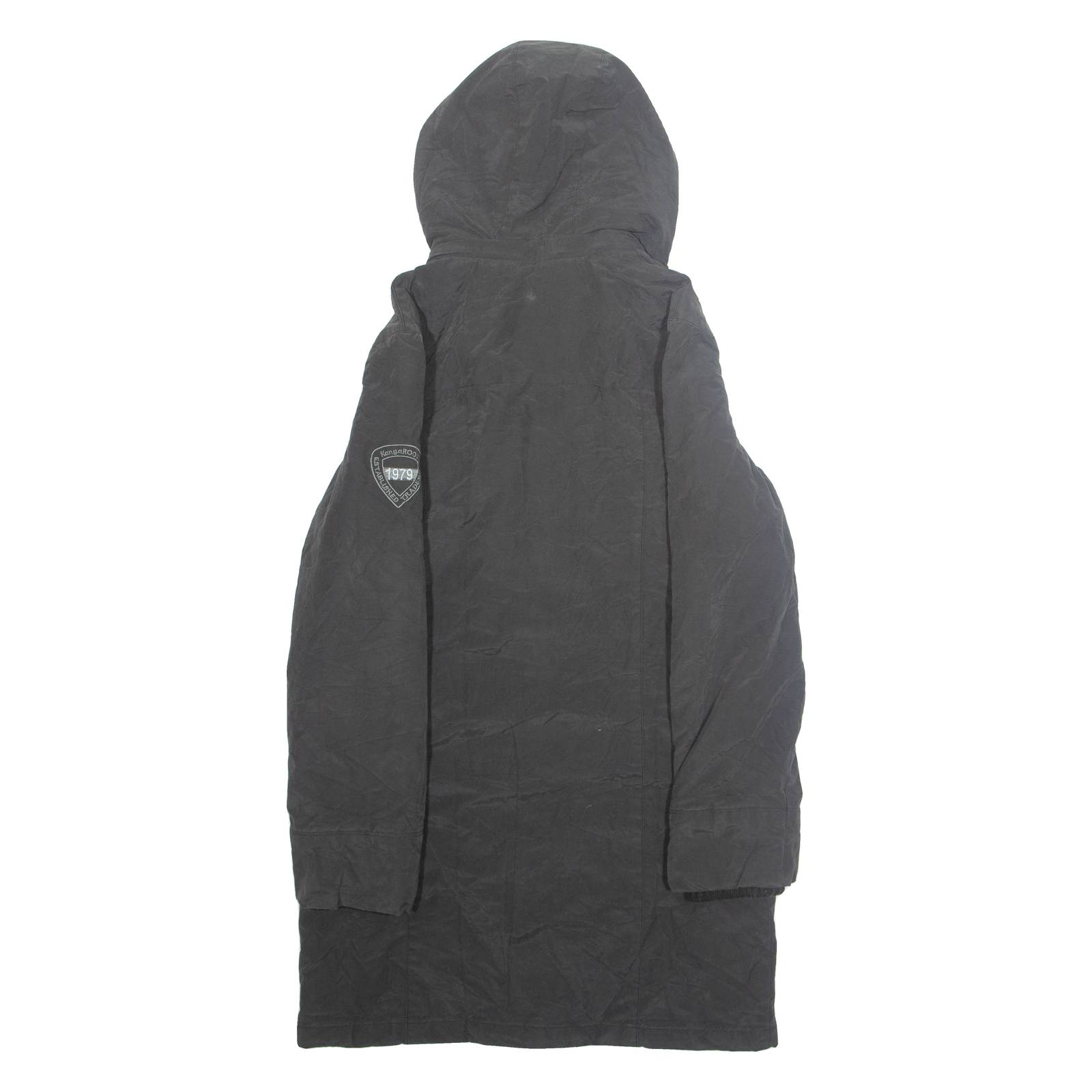 KANGAROOS Womens Jacket Black Hooded M