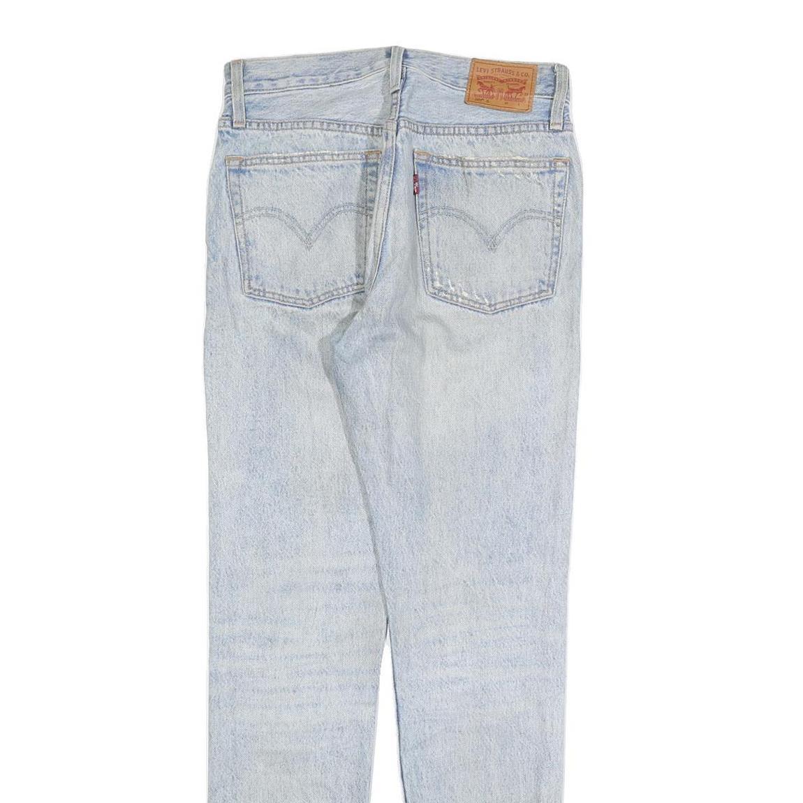 LEVI'S 501S Womens Jeans Blue Slim Skinny Denim Rinse W25 L30 Classic Fit