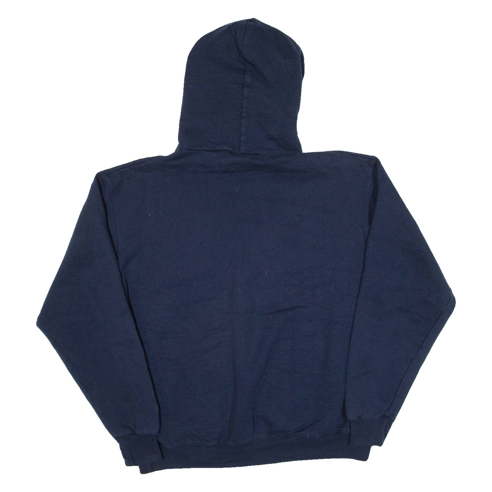 CHAMPION Mens Blue Hoodie USA L