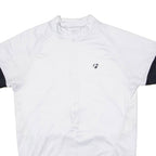 BONTRAGER Cycling Mens Jersey White 1/2 Zip L