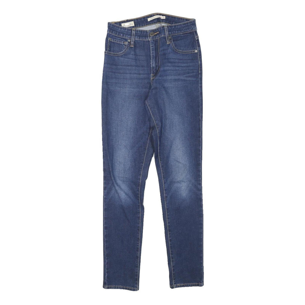 LEVI'S Womens Jeans Blue Slim Skinny Denim Medium W24 L27 Stretch Cotton