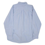 TOMMY HILFIGER Mens Plain Shirt Blue Long Sleeve XL