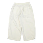 KAPPA Mens White Casual Shorts M W25 Polyester Blend Cargo Pocket