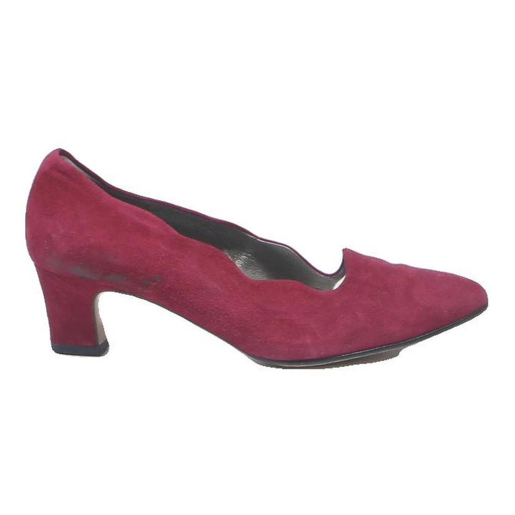 GABOR Womens Elegant Red Synthetic Court Heels UK 4 Comfortable Stylish