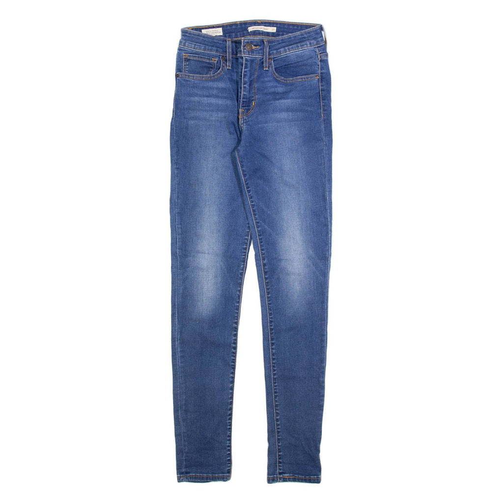 LEVI'S 721 Big E Womens Jeans Blue Slim Skinny W27 L32