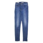 LEVI'S 721 Big E Womens Jeans Blue Slim Skinny W27 L32
