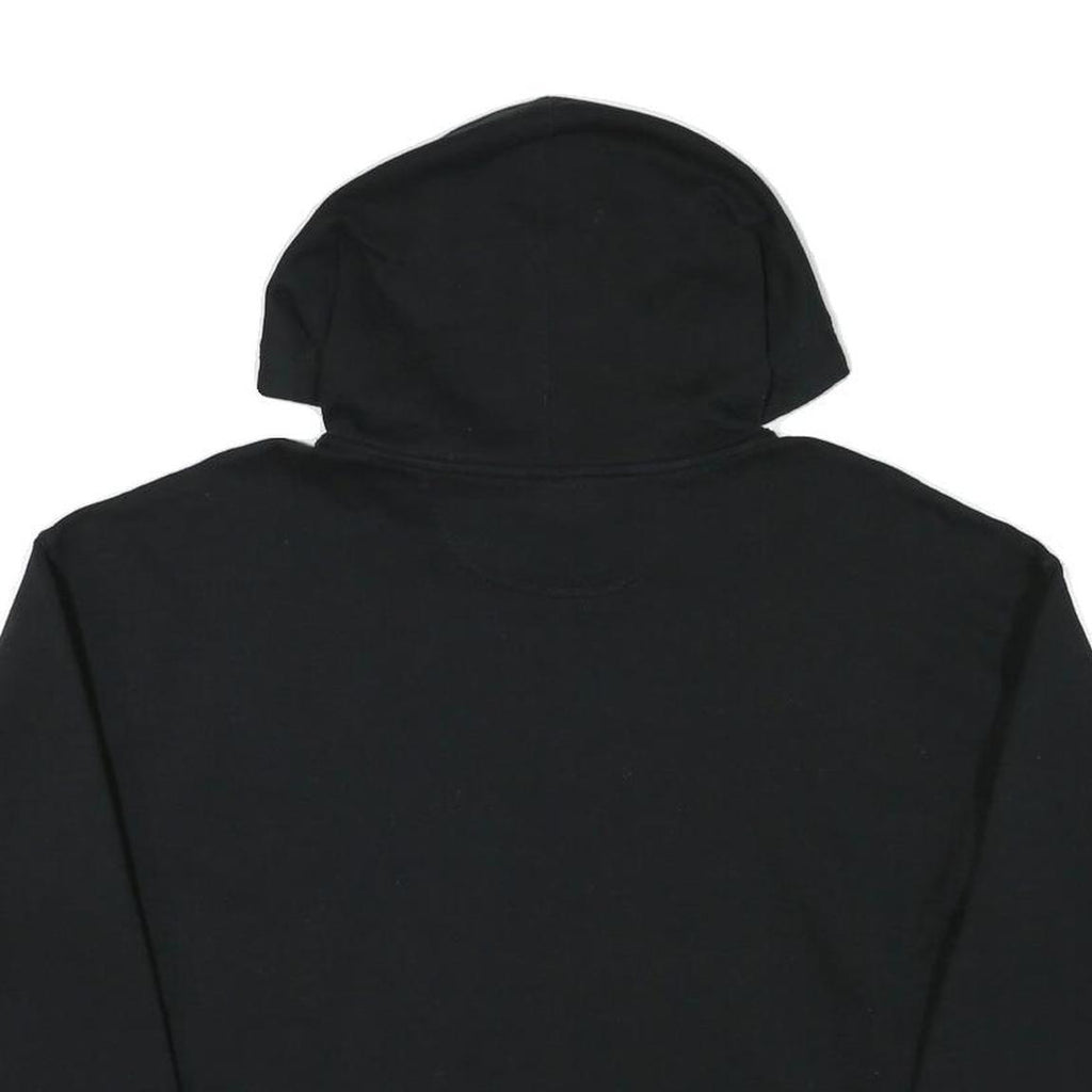 CHAMPION Womens Black Hoodie M Cotton Blend Pullover Logo Sweatshirt