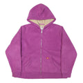 DICKIES Mens Purple Jacket XL Polyester Blend Zip Hooded Workwear