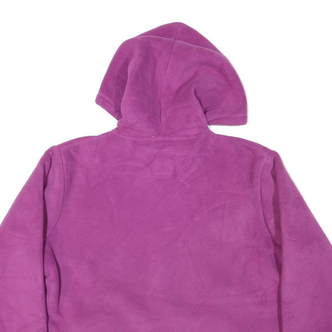 DICKIES Mens Purple Jacket XL Polyester Blend Zip Hooded Workwear