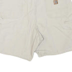 CARHARTT Mens Shorts Beige Casual XL W40 Cotton Blend Workwear Relaxed Fit