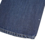 CALVIN KLEIN JEANS Mens Relaxed Straight Denim Medium W34 L32 Classic Cotton Zip