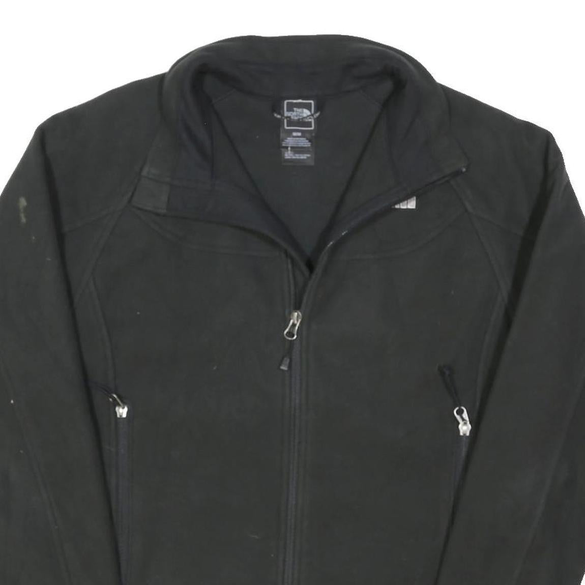 THE NORTH FACE Womens Black Jacket M Polyester Blend Zip Warm Winter Outdoor