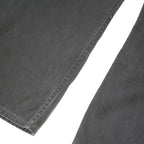 CARHARTT Mens Jeans Black Regular Straight Denim W36 L26 Button Cotton Blend