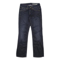 HILFIGER DENIM Womens Jeans Blue Regular Straight Denim Dark W25 L30 Zip
