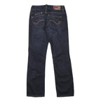 HILFIGER DENIM Womens Jeans Blue Regular Straight Denim Dark W25 L30 Zip