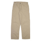 CARHARTT Mens Trousers Beige Relaxed Straight W34 L31