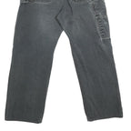 DICKIES Mens Jeans Black Regular Straight Denim Medium W30 L25 Workwear