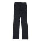 LEVI'S 627 Womens Jeans Black Regular Straight Denim W26 L32 Classic Fit Zip
