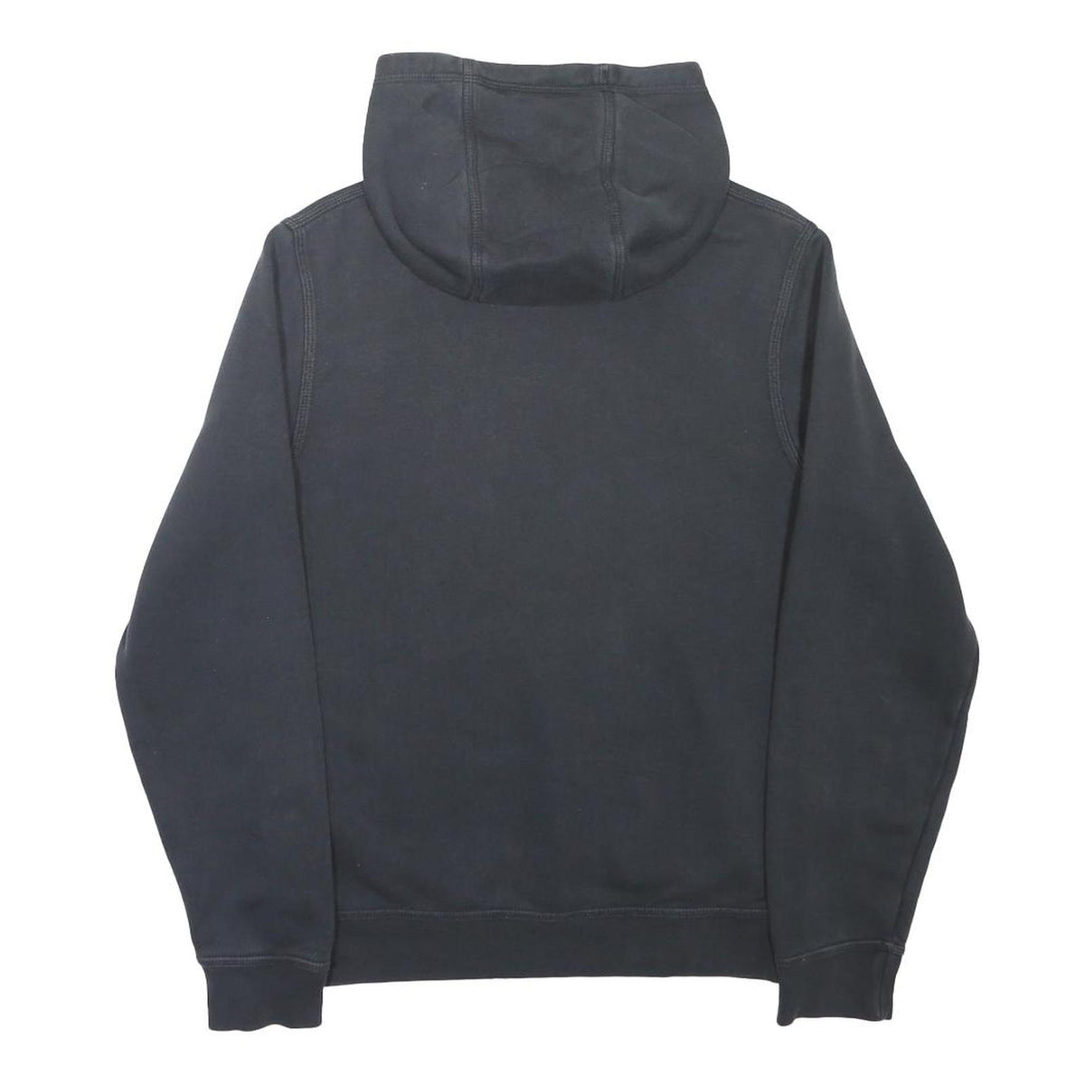 NIKE Mens Black Pullover Hoodie S Cotton Blend Casual Sportswear