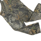 Mens Green Camouflage Cotton Blend Dungarees XL W44 L26 Outdoor Workwear