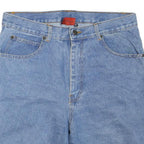 MODERN BASIC Mens Shorts Blue Denim Casual M W34 Summer Lightweight