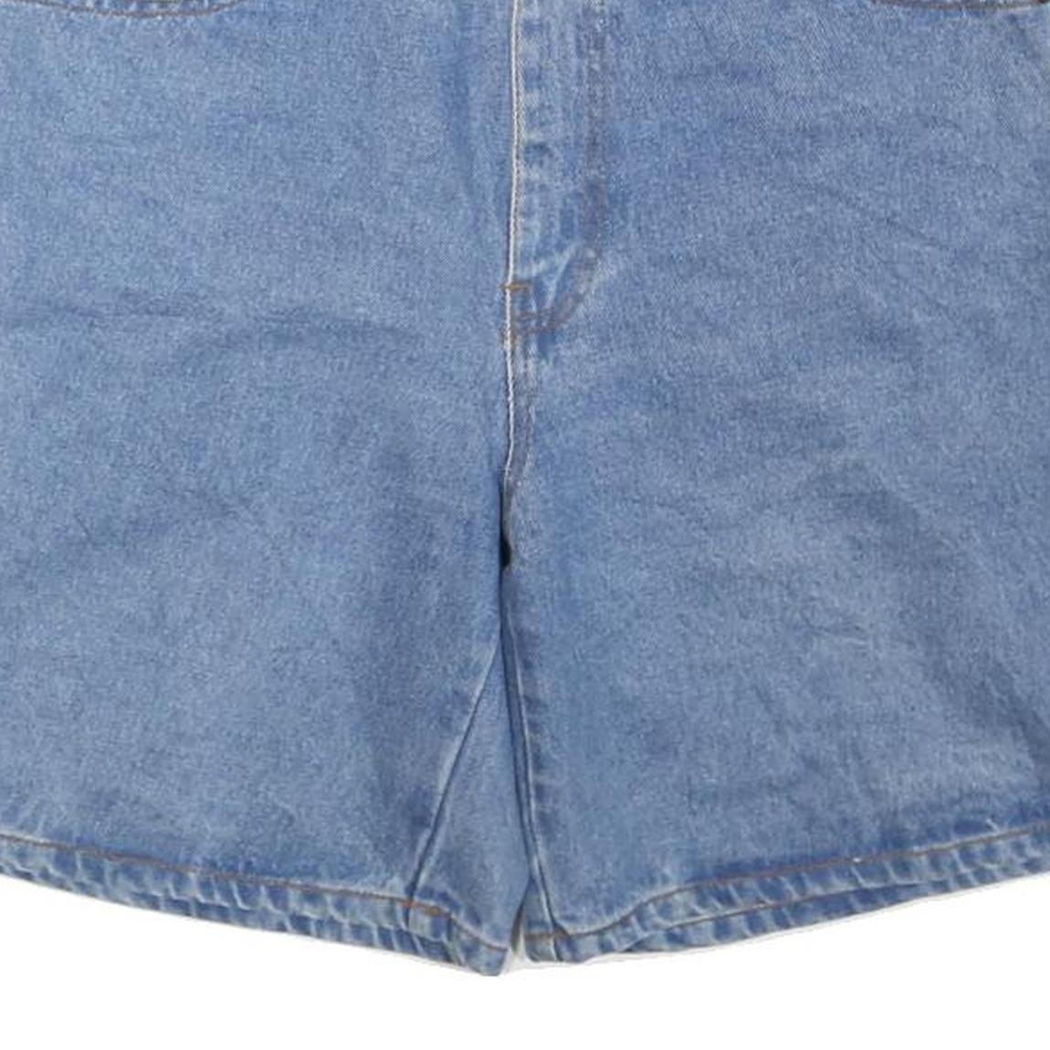 MODERN BASIC Mens Shorts Blue Denim Casual M W34 Summer Lightweight