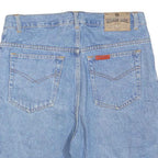 MODERN BASIC Mens Shorts Blue Denim Casual M W34 Summer Lightweight