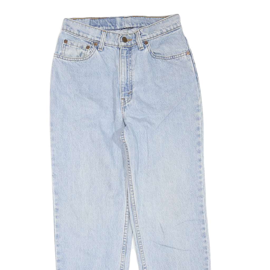 LEVI'S 512 Tapered Womens Jeans Light Blue Slim Denim W26 L27 Stylish Fit