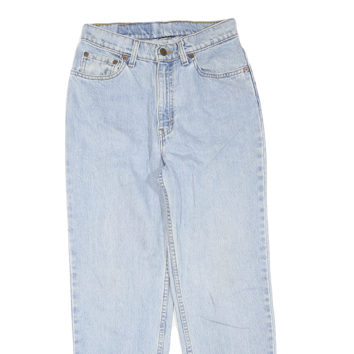 LEVI'S 512 Tapered Womens Jeans Light Blue Slim Denim W26 L27 Stylish Fit