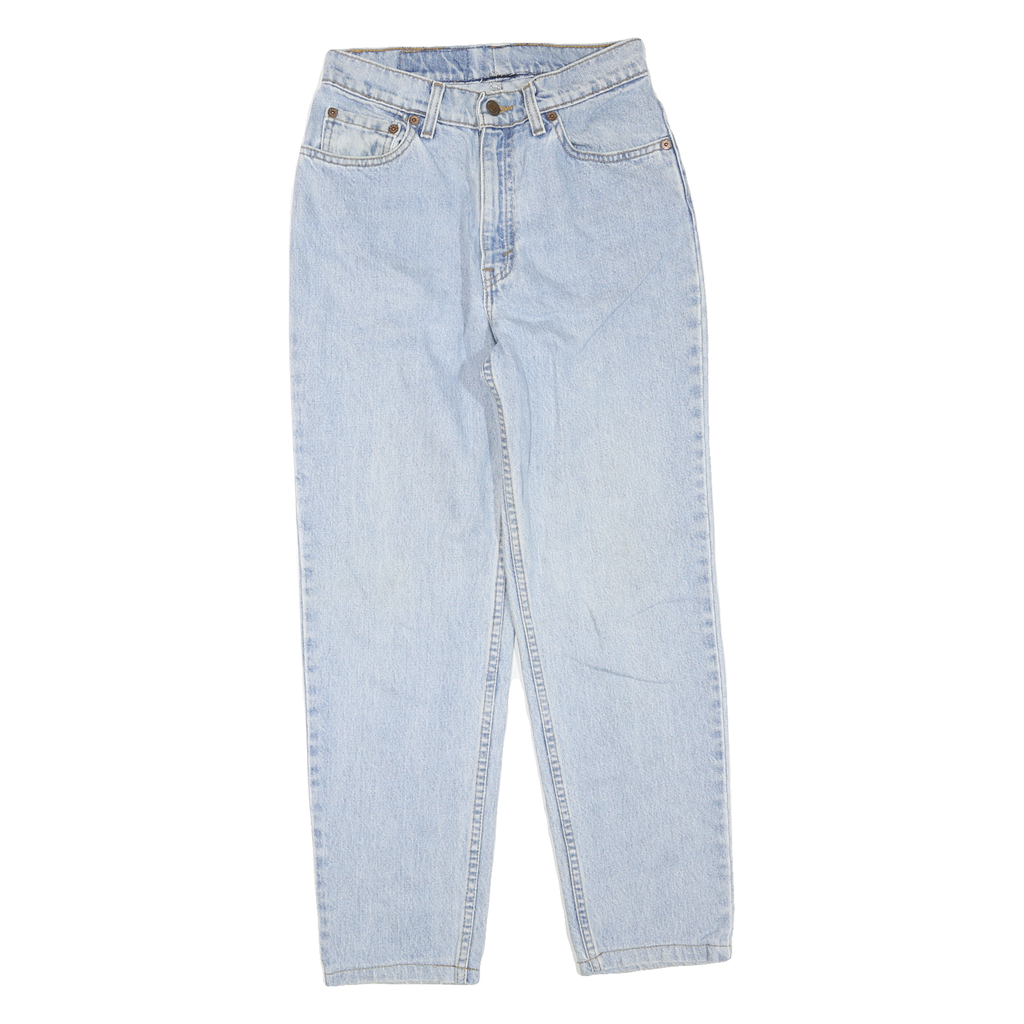 LEVI'S 512 Tapered Womens Jeans Light Blue Slim Denim W26 L27 Stylish Fit