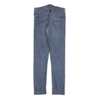 LEVI'S 511 Slim Mens Jeans Blue Slim Skinny Denim Medium W32 L34 Zip Cotton