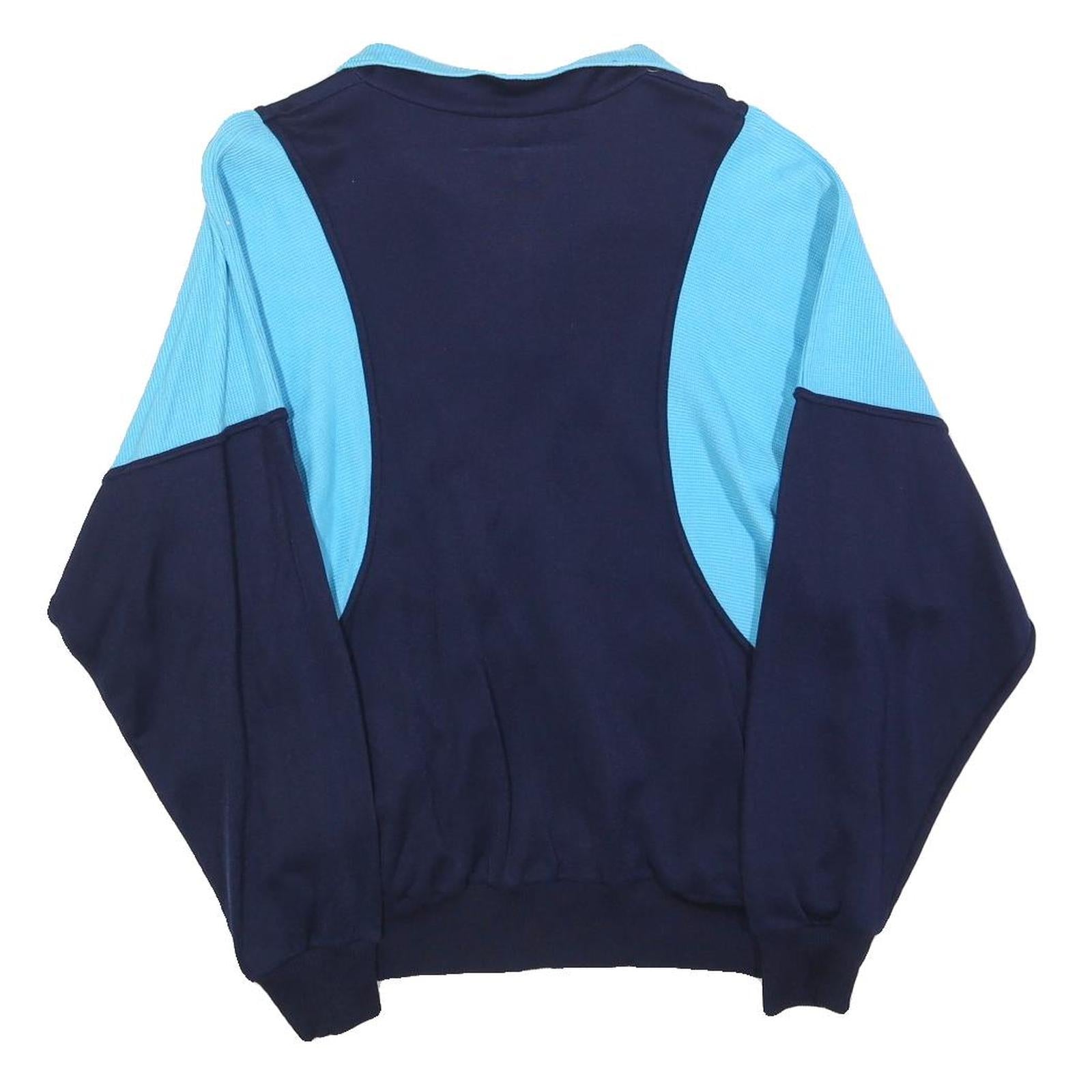 GONSO Mens Navy & Light Blue Zip Jacket M Polyester Sportswear Casual Activewear