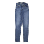 LEVI'S 721 Womens Jeans Blue Slim Skinny Denim Medium W22 L28 Stretch Cotton