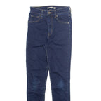 LEVI'S Mile High Womens Jeans Blue Slim Skinny W25 L28