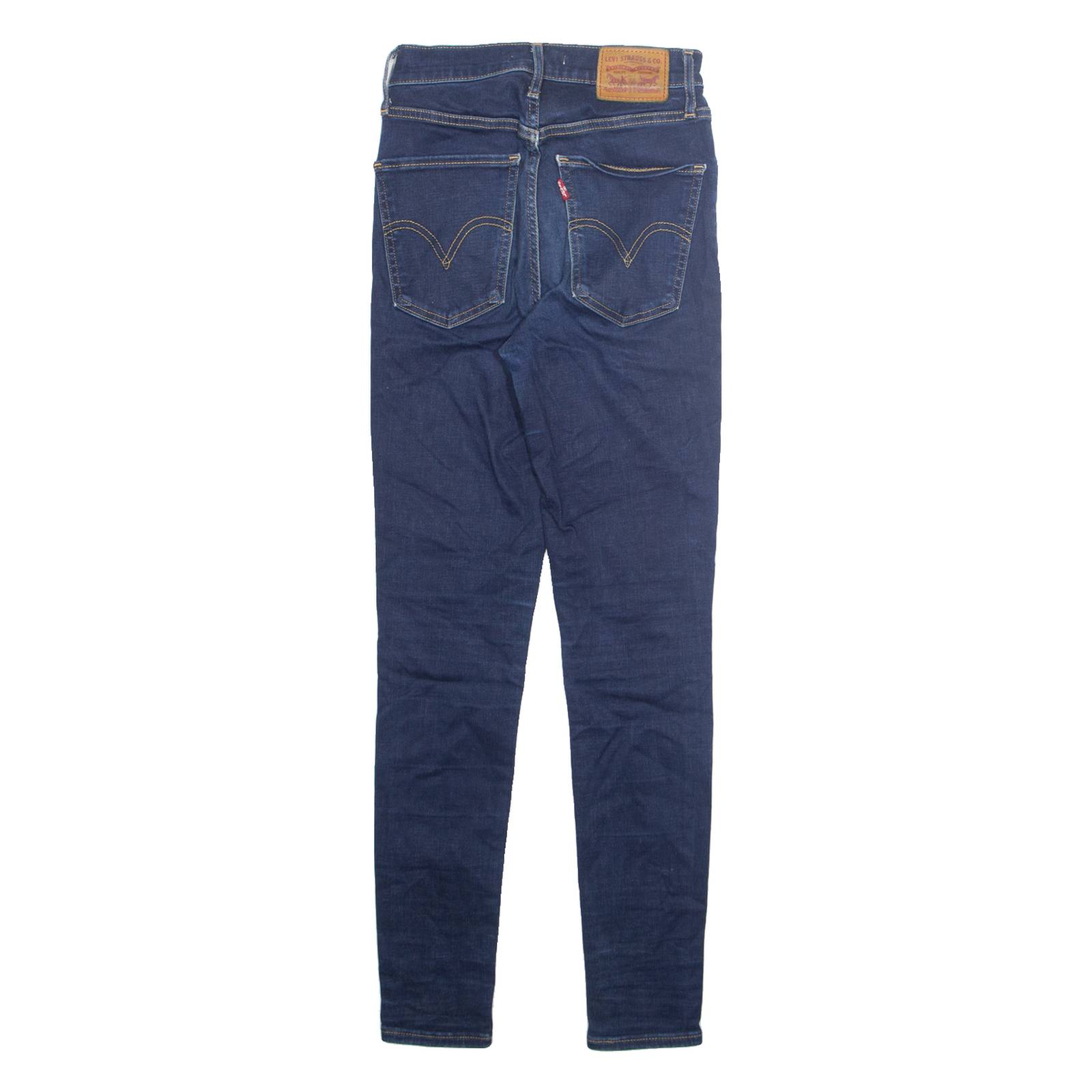 LEVI'S Mile High Womens Jeans Blue Slim Skinny W25 L28
