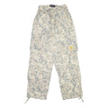 Womens Relaxed Fit Beige & Grey Digital Camouflage Cargo Trousers W30 L33 Cotton